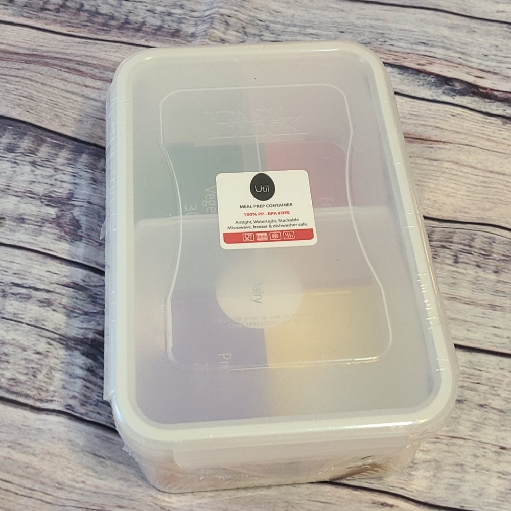 Lunch Box Meal Prep Container, 38oz NWT